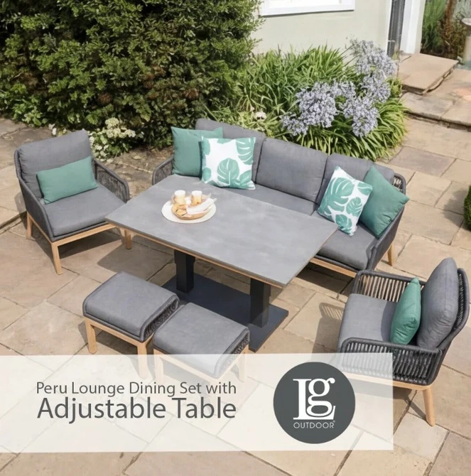 LeisureGrow Peru Lounge Dining Set - image 3