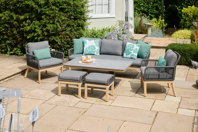 LeisureGrow Peru Lounge Dining Set - image 1