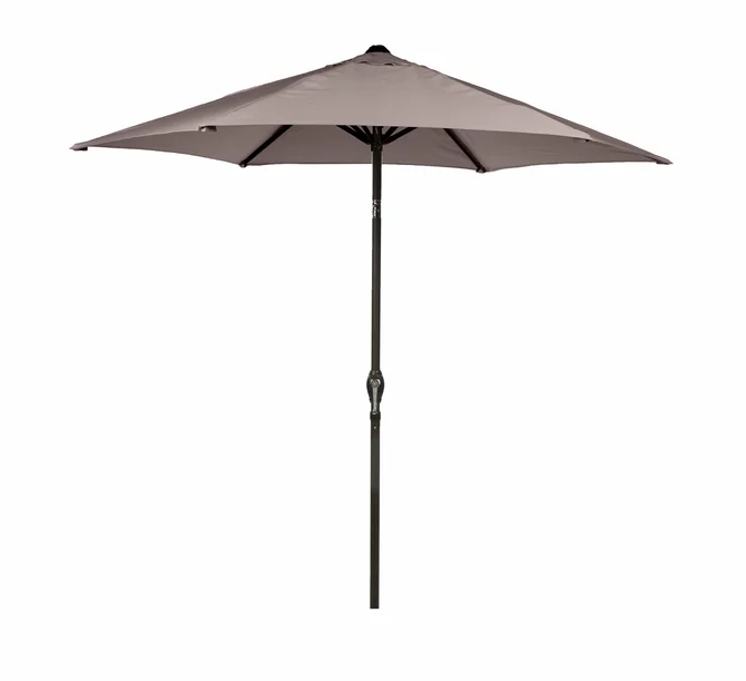 LeisureGrow SOLEIL 2.7M CRANK AND TILT PARASOL - TAUPE