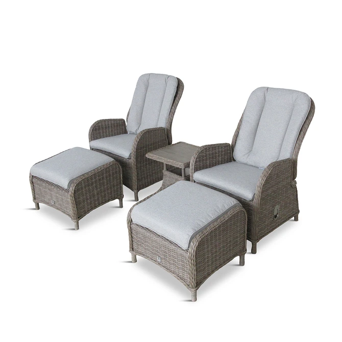 LeisureGrow St Tropez Recliner Set Sand - image 3