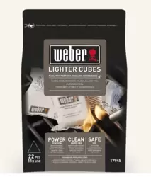 Weber Lighter Cubes Box of 22