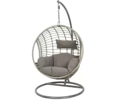 London Hanging Wicker Egg Chair