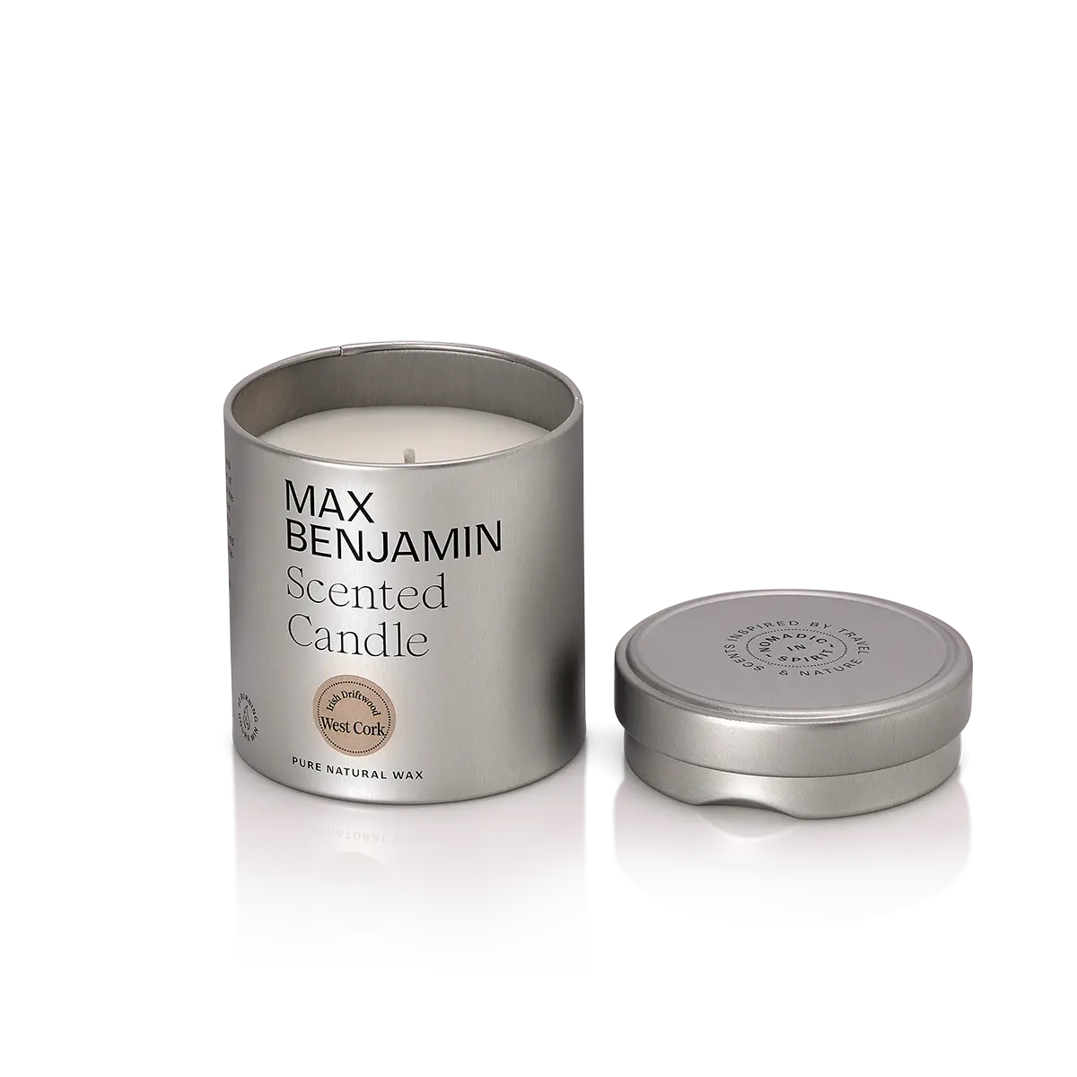 Max Benjamin Candle Irish Driftwood West Cork 200g Fernhill Garden Centre