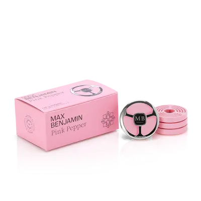 Max Benjamin Car Fragrance Gift Set Pink Pepper