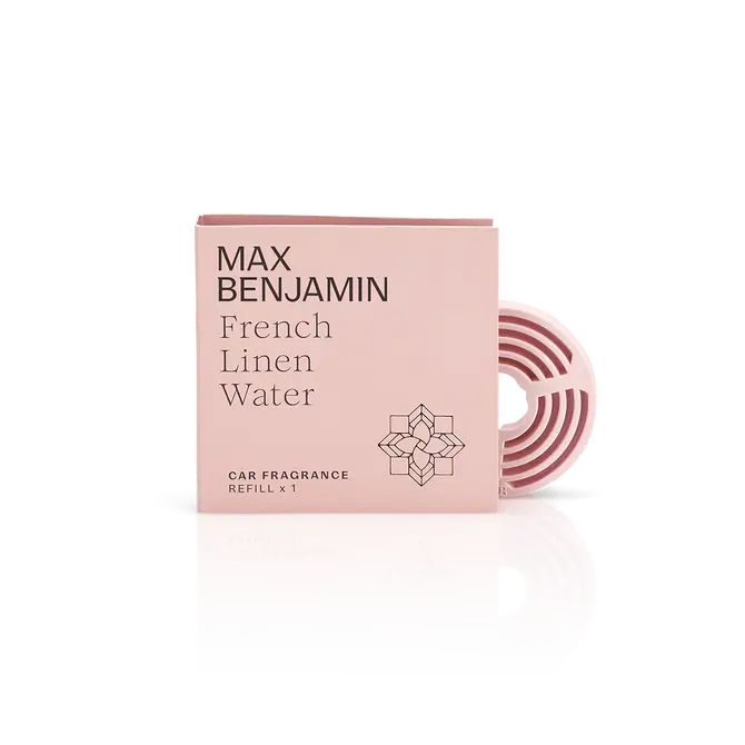 Max Benjamin Car Fragrance Refill French Linen Water