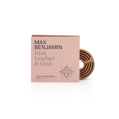 Max Benjamin Car Fragrance Refill Irish Leather & Oud