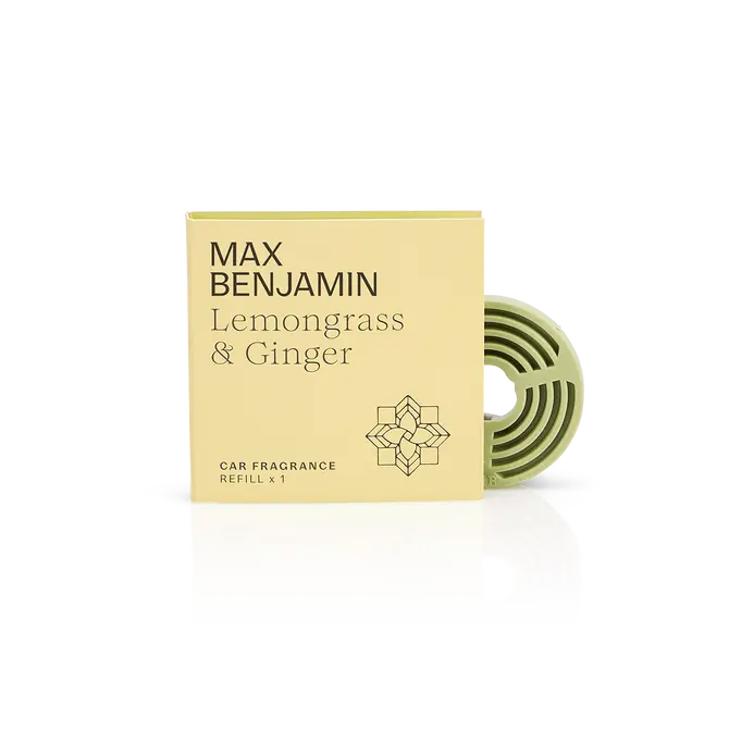 Max Benjamin Car Fragrance Refill Lemongrass and Ginger