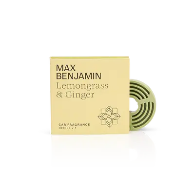 Max Benjamin Car Fragrance Refill Lemongrass and Ginger