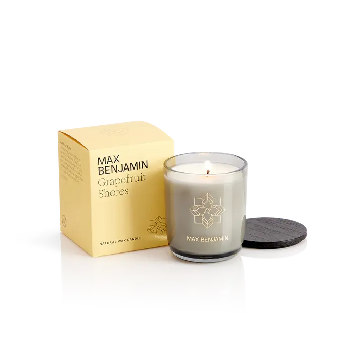 Max Benjamin Luxury Candle Grapefruit Shores 210g