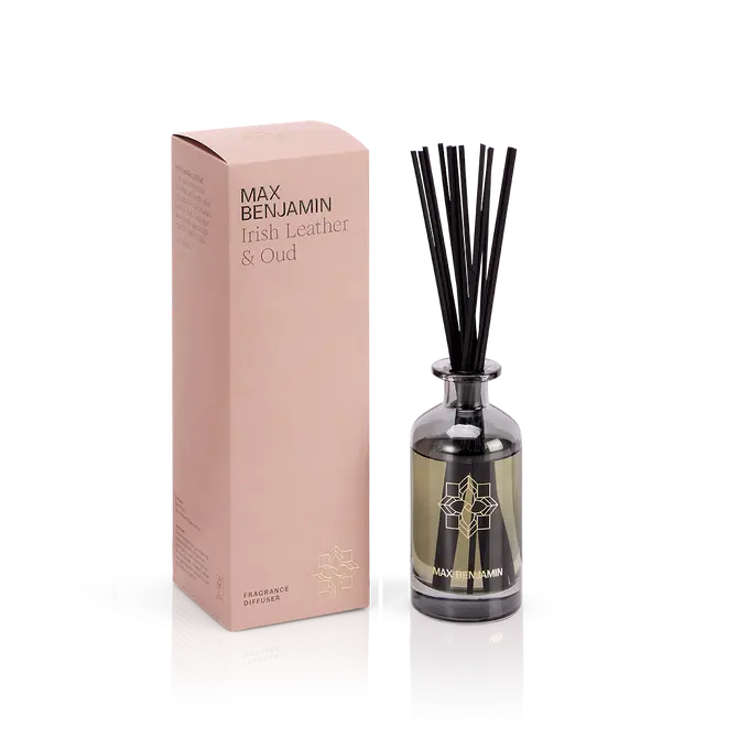 Max Benjamin Luxury Diffuser Irish Leather & Oud 150ml