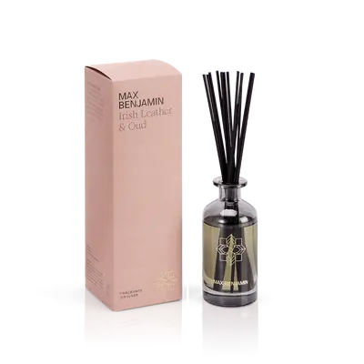 Max Benjamin Luxury Diffuser Irish Leather & Oud 150ml