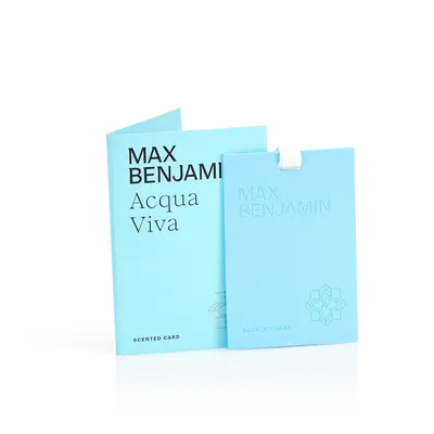 Max Benjamin Scented Card Acqua Viva