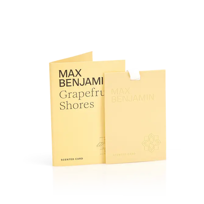 Max Benjamin Scented Card Grapefruit Shores