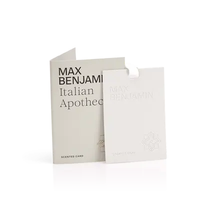 Max Benjamin Scented Card Italian Apothecary