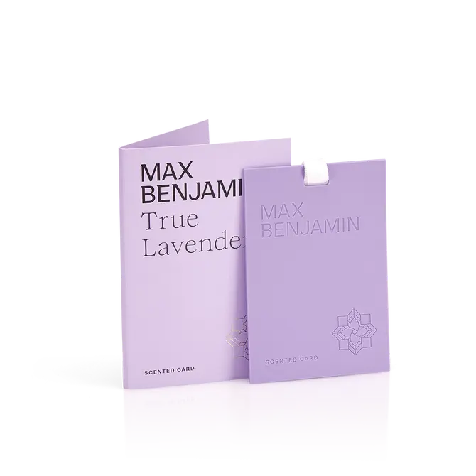 Max Benjamin Scented Card True Lavender