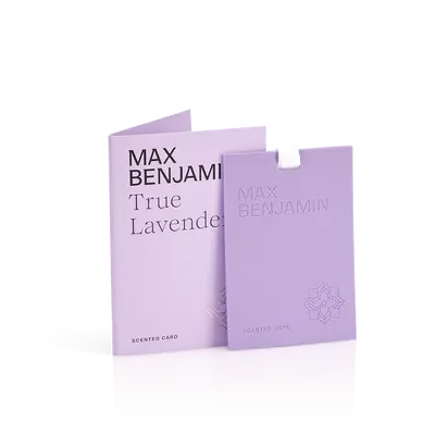 Max Benjamin Scented Card True Lavender