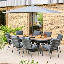 MONZA 8 SEAT SET C/W PARSOL