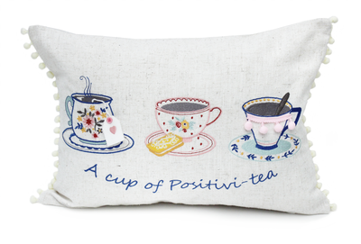 Peggy Wilkins Complete Cushion Positivitea