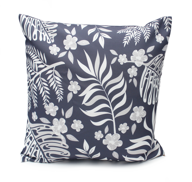 Peggy Wilkins Outdoor Complete Cushion Palm Grey - image 1