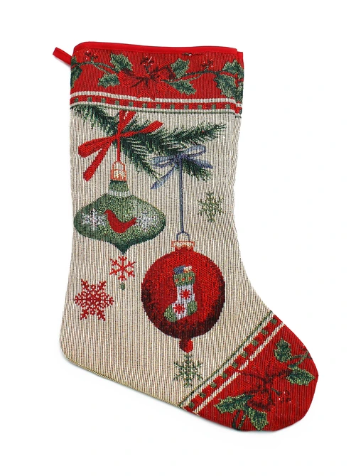Peggy Wilkins Stocking Trimmed Up