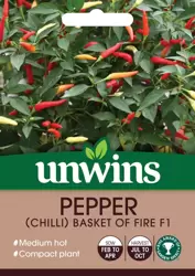 Pepper (Chilli) Basket of Fire F1 - image 1