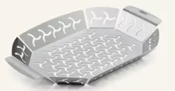 Weber Premium grilling basket, Small, stainless steel
