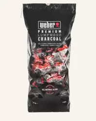 Weber Premium Lumpwood Charcoal 10kg - image 1