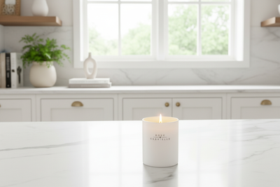 R&G Essentials Black Amber & Lavender 30cl Candle