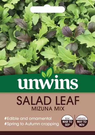 Salad Leaf Mizuna Mix - image 1