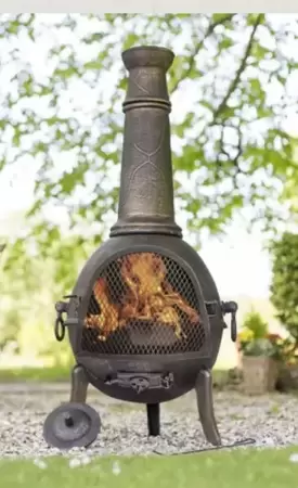 Sierra Cast Iron Chimenea Extra Large - image 2