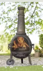 Sierra Cast Iron Chimenea Extra Large - image 2