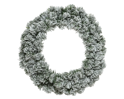 Snowy Imperial Wreath 90cm - image 2