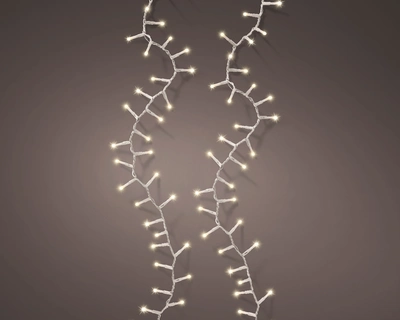 Soft Glow Twinkle 1000 LED String Lights Transparent/Warm White 22.5m - image 2