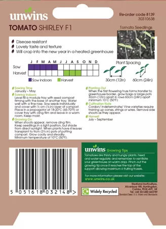 Tomato (Round) Shirley F1 - image 2