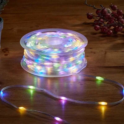 TwoTone String Lights - 500 LEDs - Warm/Multi, LV - image 1
