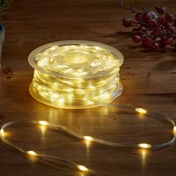 TwoTone String Lights - 500 LEDs - Warm/Multi, LV - image 2