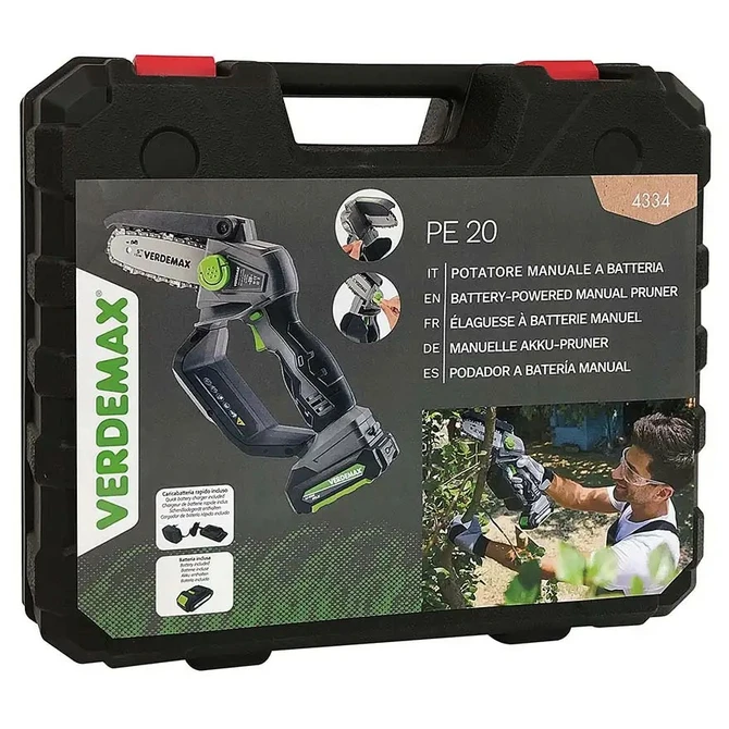 Verdemax powered pruner/chainsaw PE20 - image 4