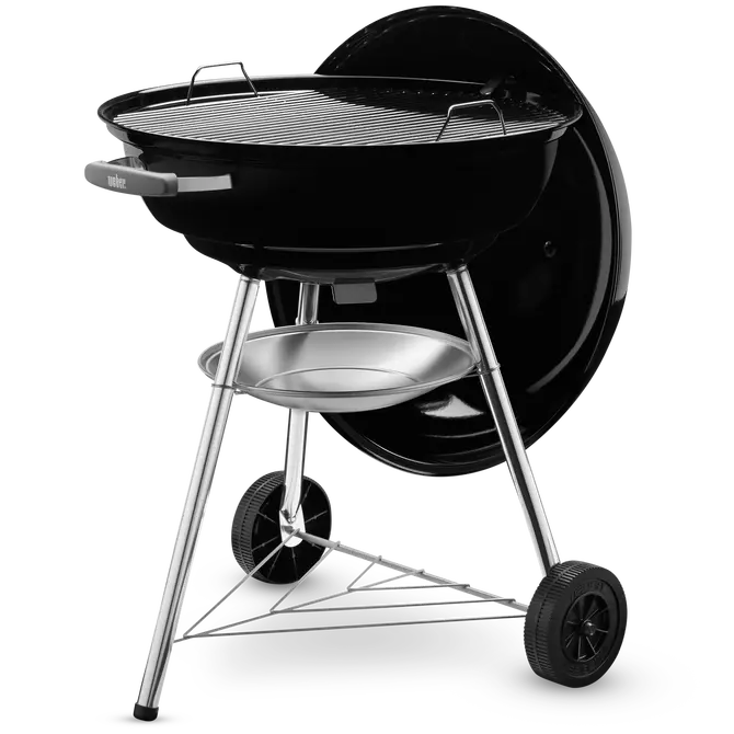 Weber BBQ Compact Charcoal 57cm Grill Black - image 5