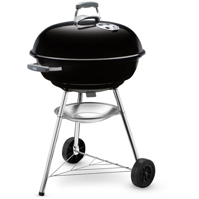 Weber BBQ Compact Charcoal 57cm Grill Black - image 1