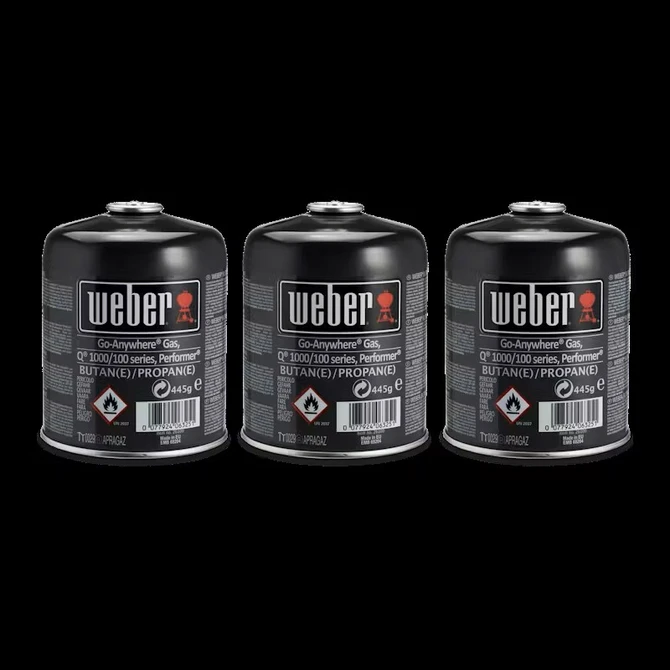Weber Gas Canister 3-pack
