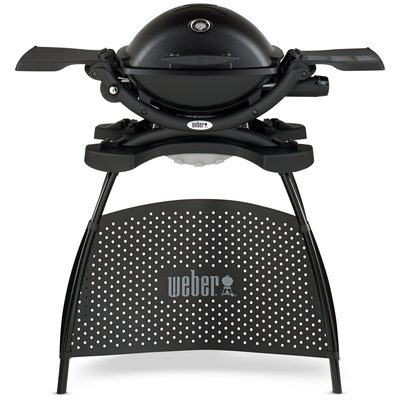 Weber Q1200 Black BBQ with Stand - image 1