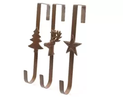 Wreath holder iron wreath 3 designs available L11.-W7.-H29.cm